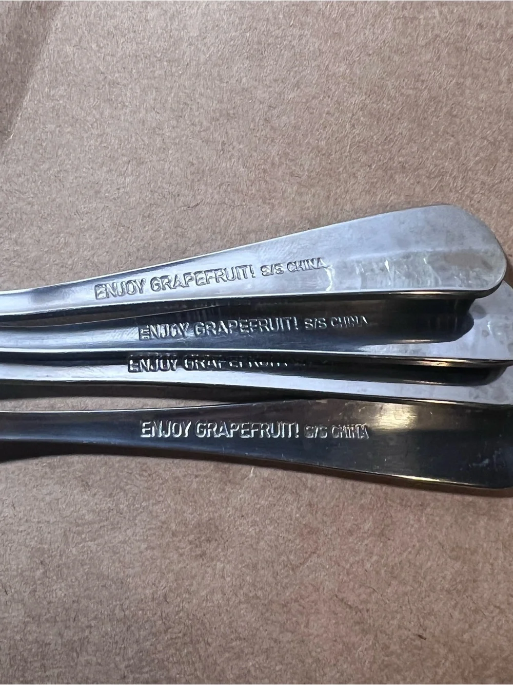 Vintage Grapefruit Spoons - Set of 4